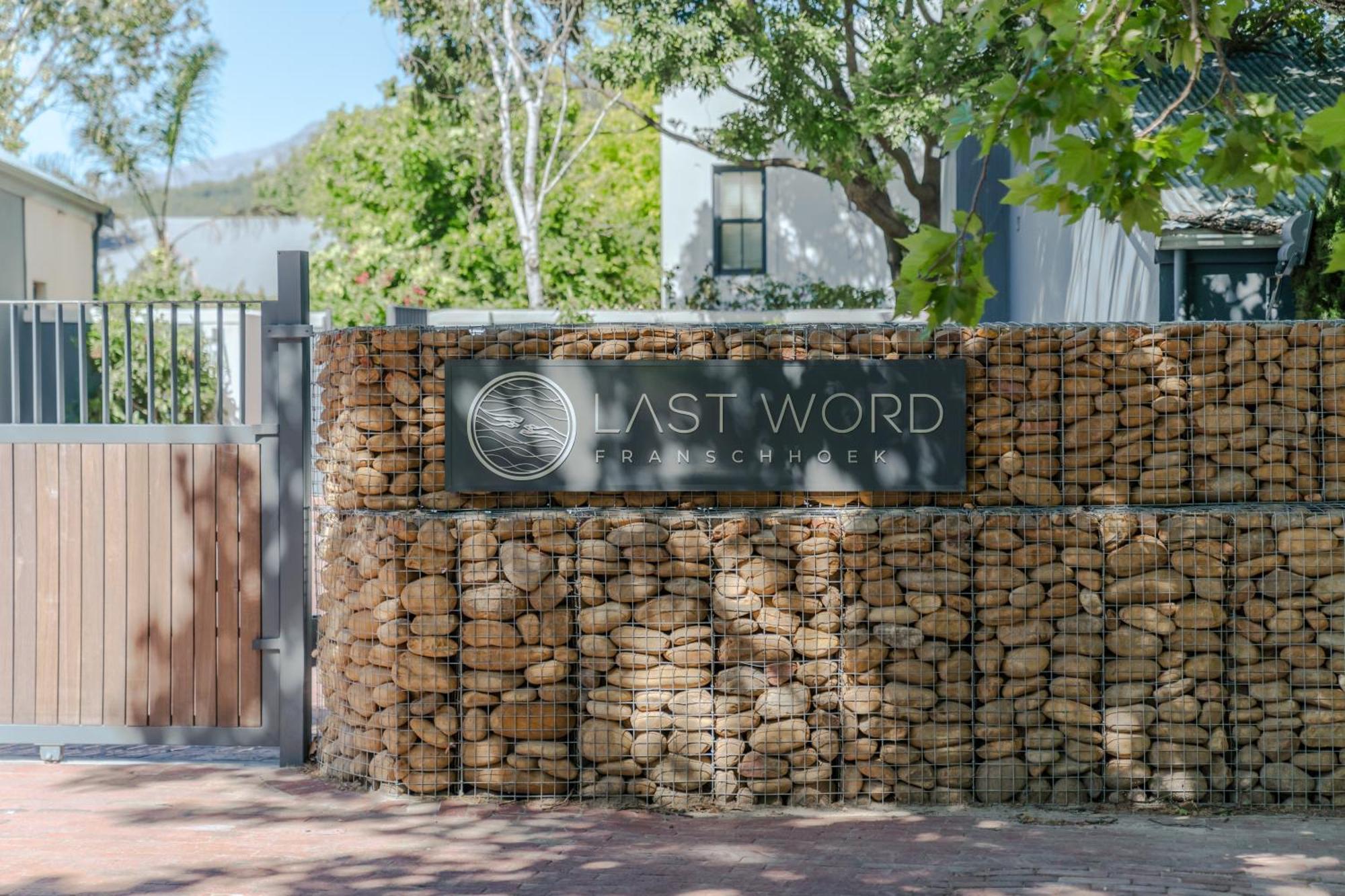 Last Word Franschhoek Exterior photo